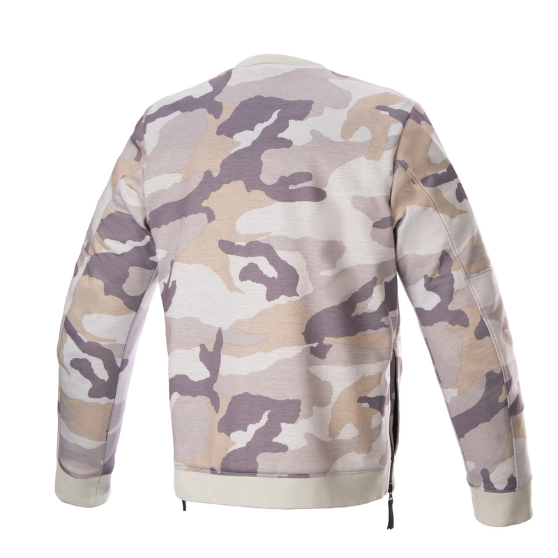 Bluza motocyklowa Alpinestars Legit Crew Fleece w kolorze jasnoszarym