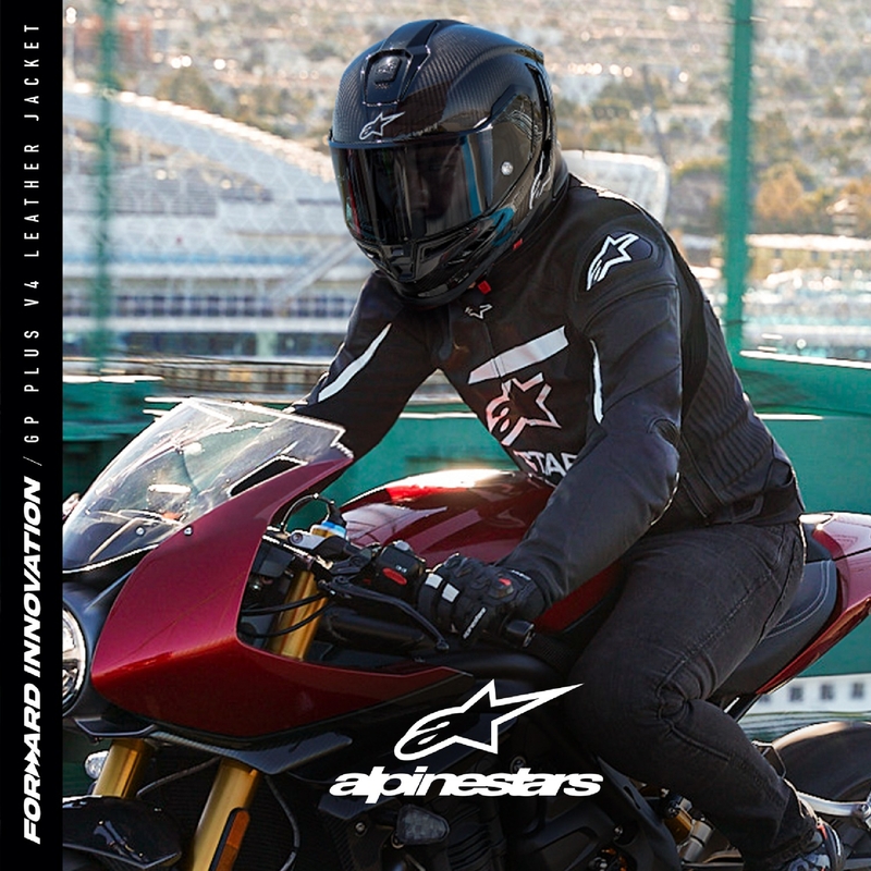 Kurtka motocyklowa Alpinestars GP PLUS 4 czarno-biała