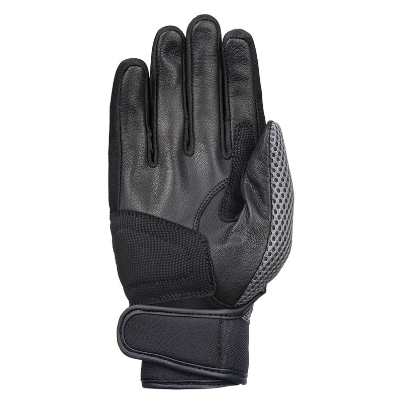Rękawiczki motocyklowe Oxford Spartan Air czarno-szare