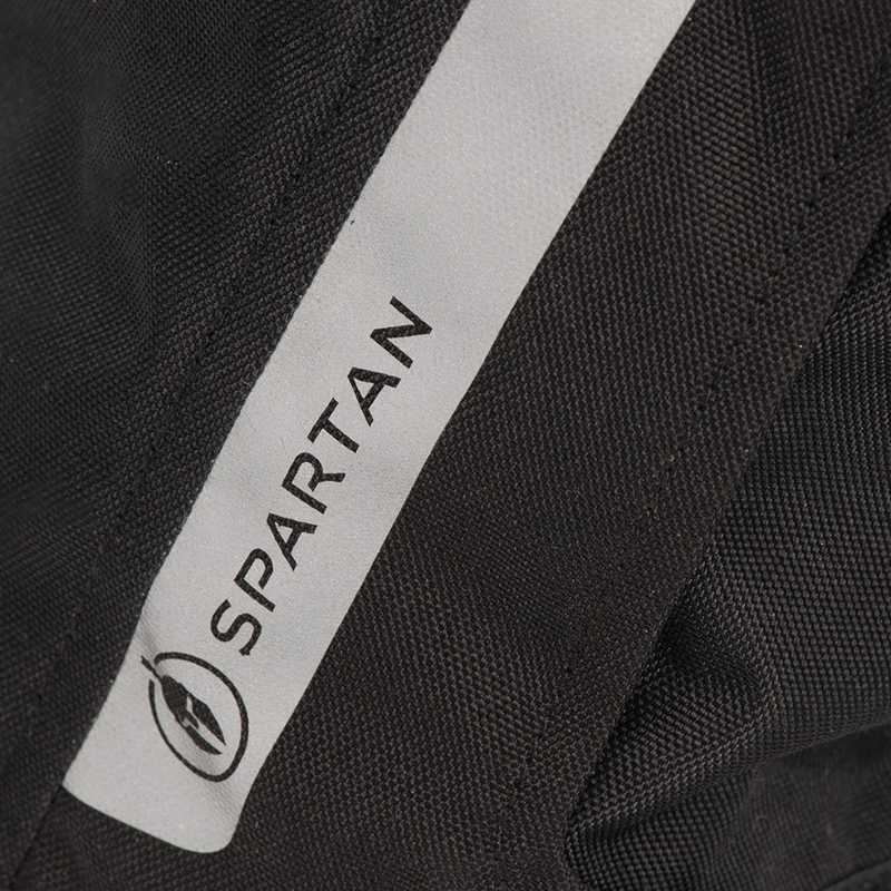 Krótkie spodnie motocyklowe Oxford Spartan WP w kolorze czarnym