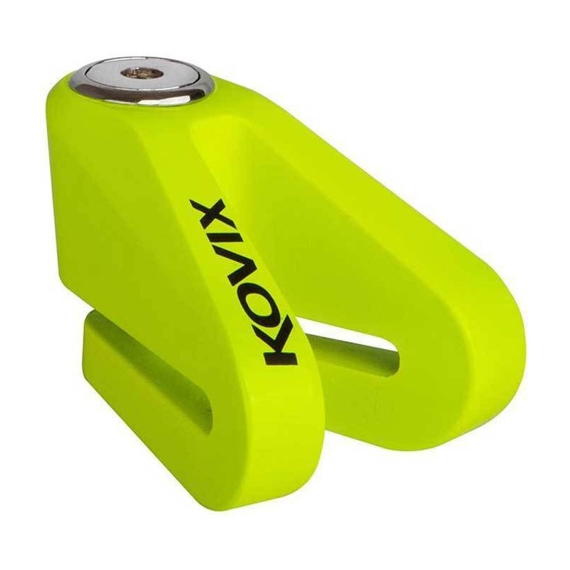 Blokada hamulca tarczowego KOVIX KV1 fluo żółta