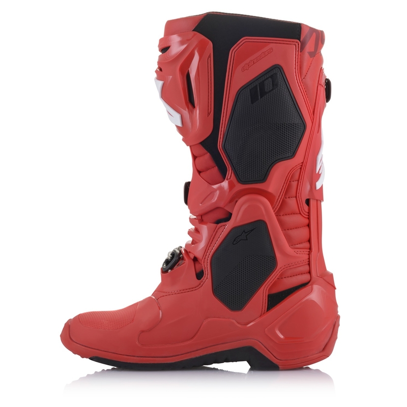 Buty motocyklowe Alpinestars Tech 10 w kolorze czerwonym