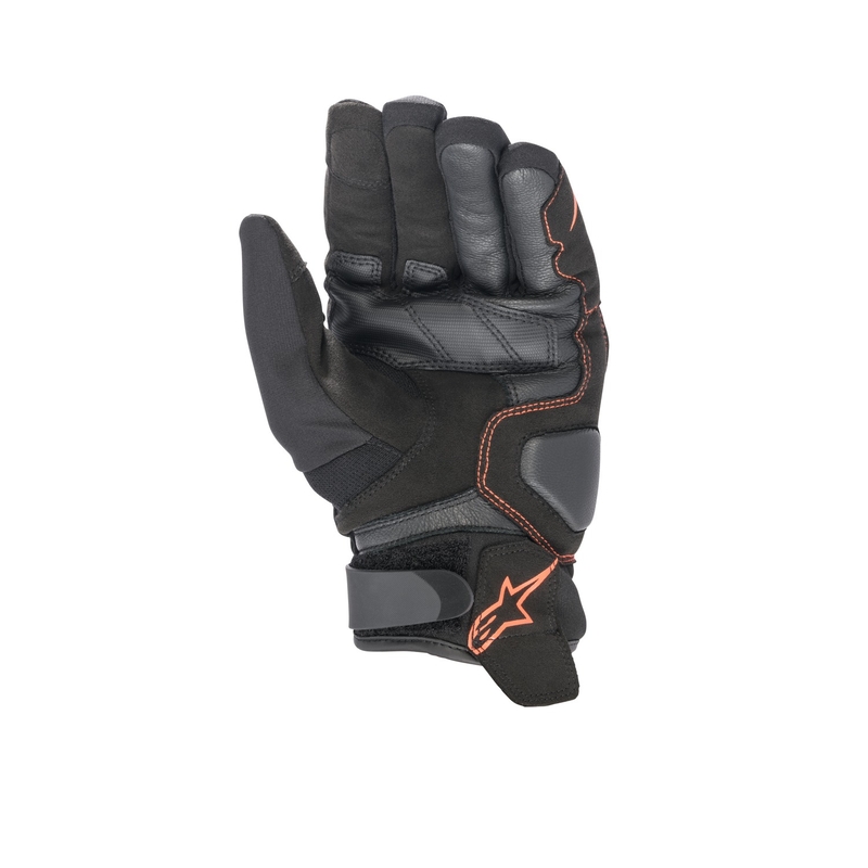 Rękawiczki motocyklowe Alpinestars SMX-1 Drystar czarno-fluo-czerwone