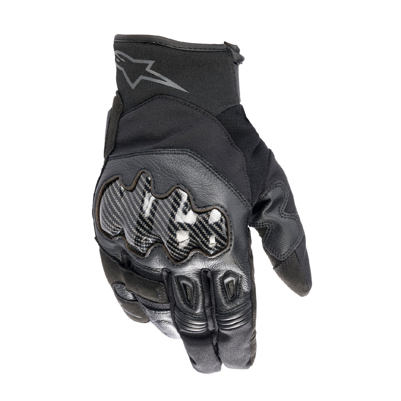 Rękawiczki motocyklowe Alpinestars SMX-1 Drystar czarno-czarne