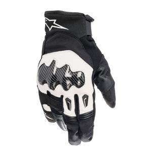 Rękawiczki motocyklowe Alpinestars SMX-1 Drystar czarno-białe