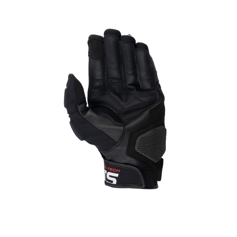 Rękawiczki motocyklowe Alpinestars Halo czarno-białe