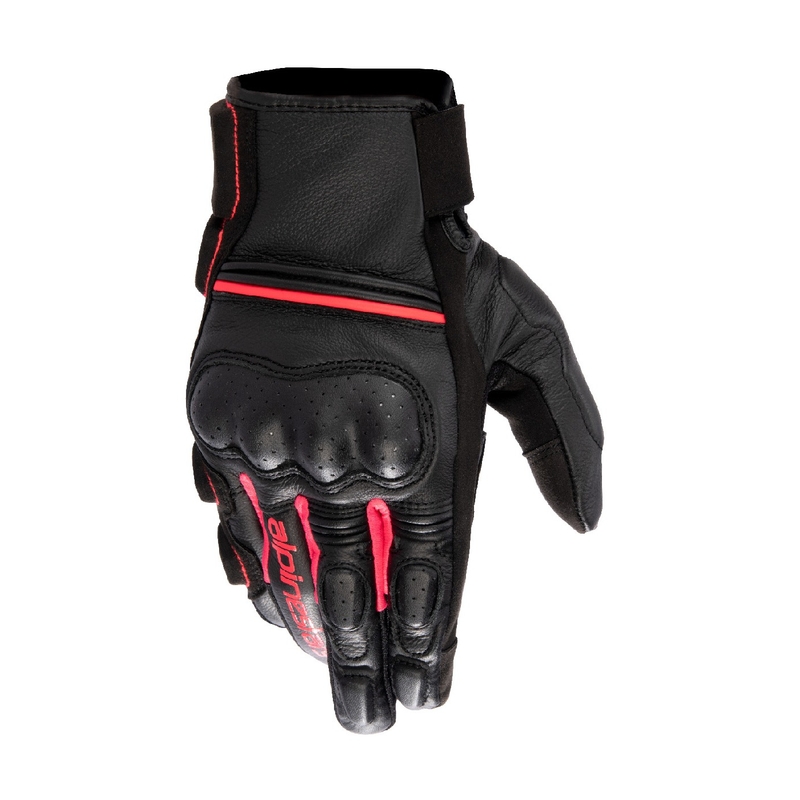 Damskie rękawiczki motocyklowe Alpinestars Stella Phenom czarno-różowe