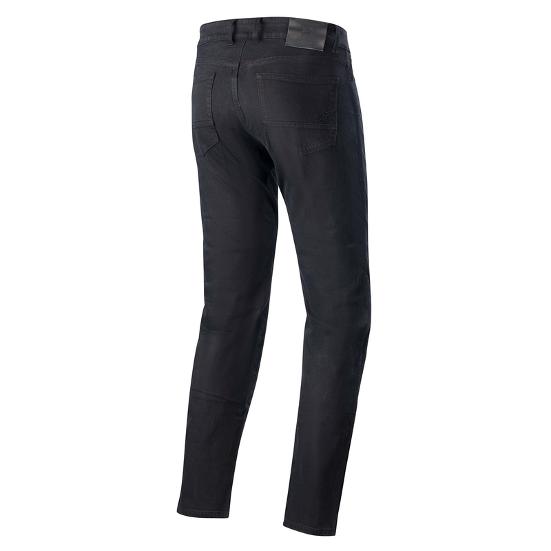 Jeansy motocyklowe Alpinestars Radon Relaxed Fit Denim niebiesko-czarne