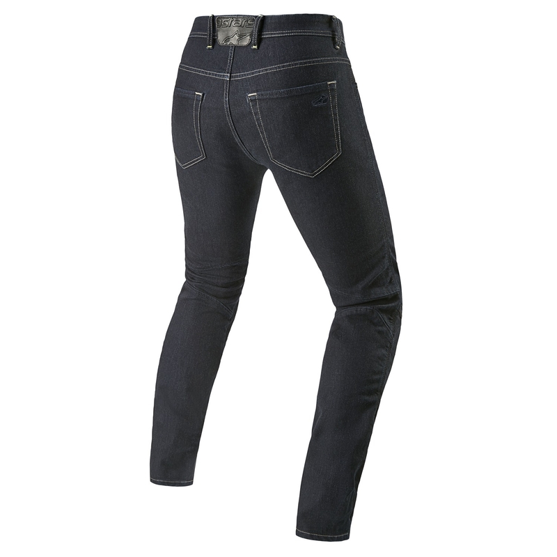 Alpinestars Radium 2 Denim, niebieskie, sprane dżinsy motocyklowe