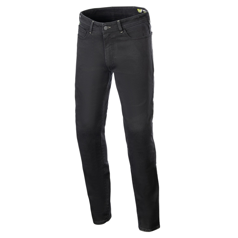 Czarne jeansy motocyklowe Alpinestars Copper 3 Denim