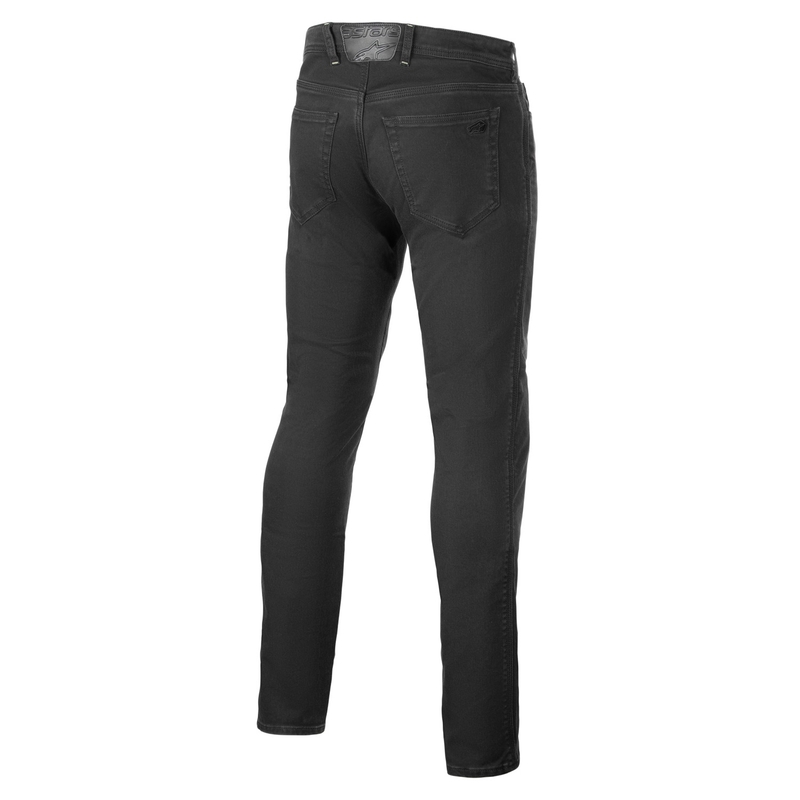 Czarne jeansy motocyklowe Alpinestars Copper 3 Denim