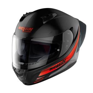 Kask motocyklowy integralny Nolan N60-6 Sport Outset 21 czarno-czerwony - II. jakość wyprzedaż