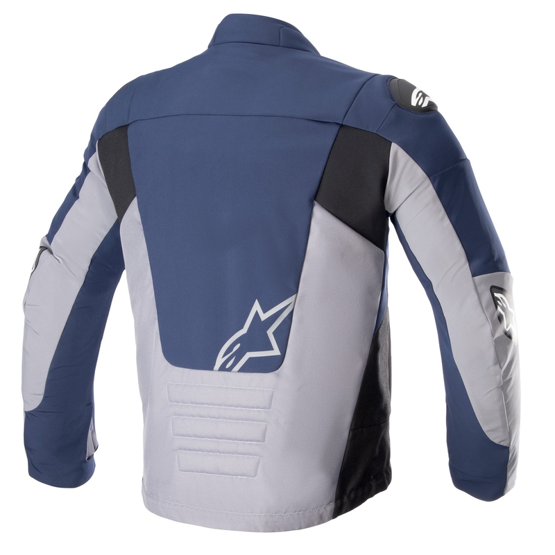 Alpinestars SMX Wodoodporna kurtka motocyklowa w kolorze ciemnoniebiesko-szarym