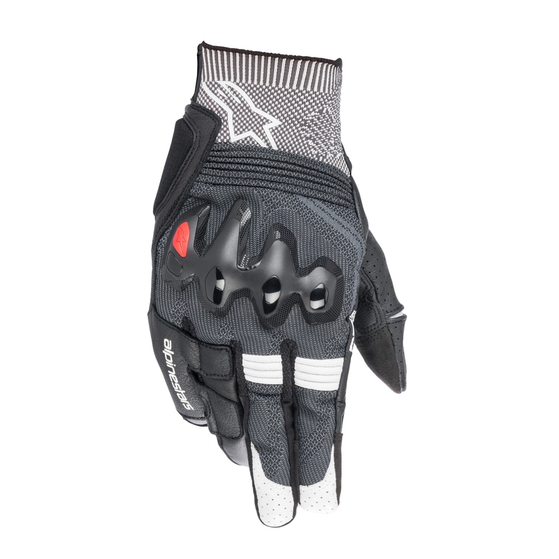 Rękawiczki motocyklowe Alpinestars Morph Sport czarno-biało-szare