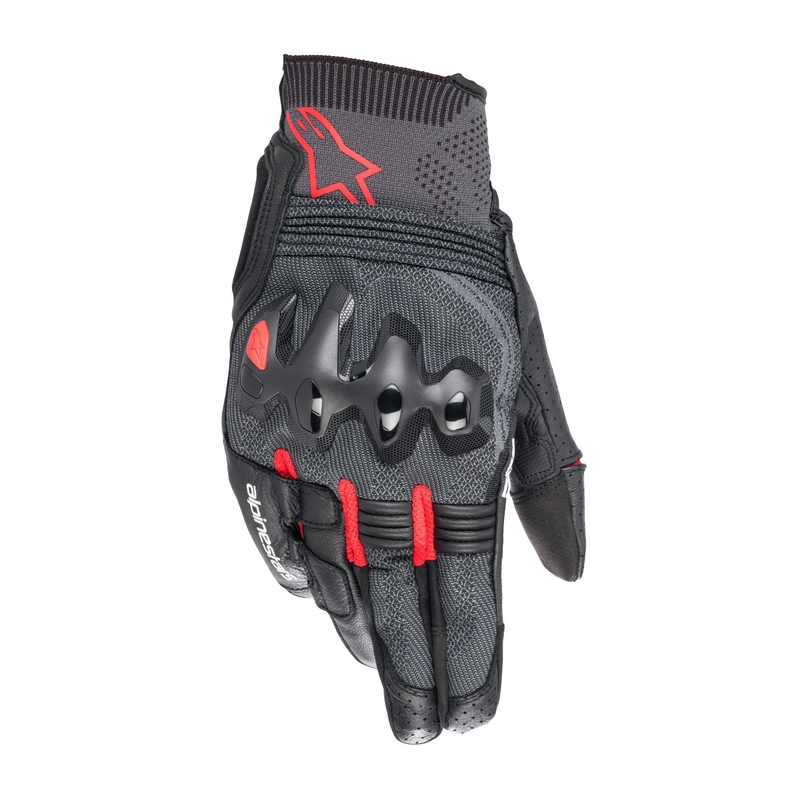 Rękawiczki motocyklowe Alpinestars Morph Sport czarno-fluo czerwono-szare