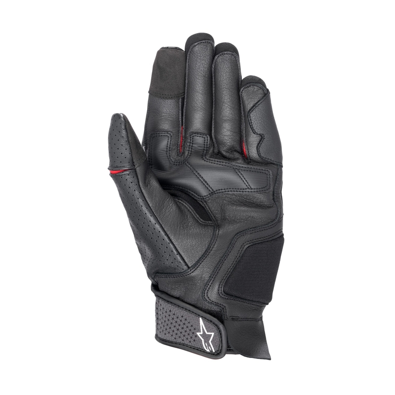 Rękawiczki motocyklowe Alpinestars Morph Sport czarno-fluo czerwono-szare