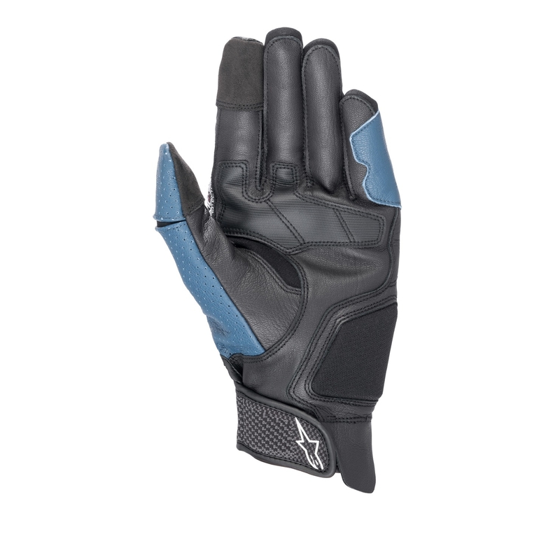 Rękawiczki motocyklowe Alpinestars Morph Sport czarno-szaro-niebiesko-czerwone