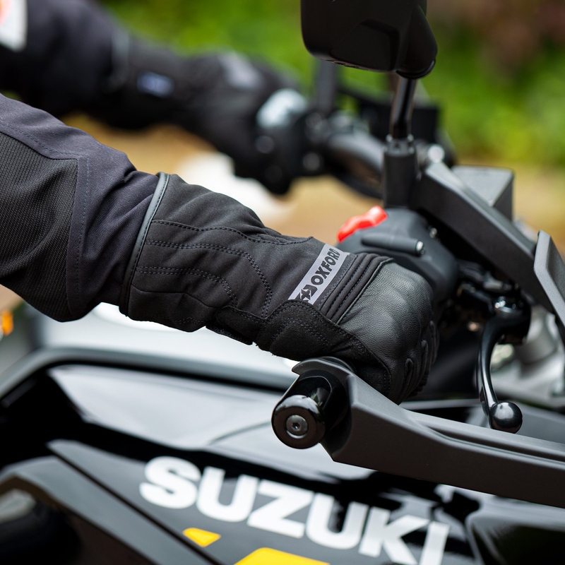 Damskie rękawiczki motocyklowe Oxford Calgary 2.0 czarne