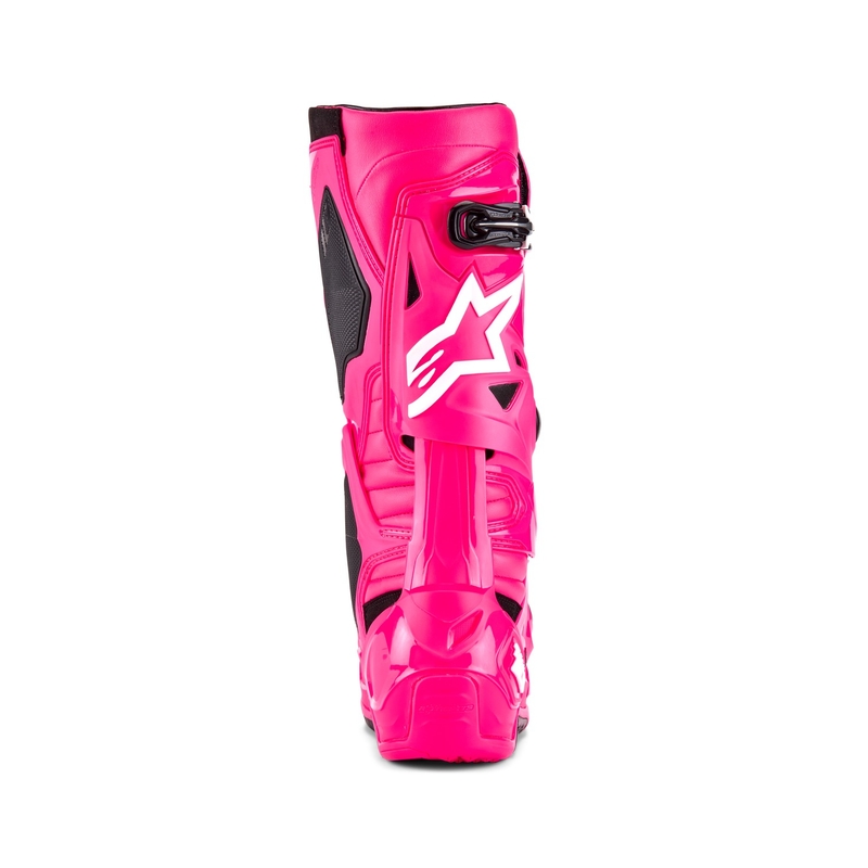 Buty motocyklowe Alpinestars Tech 10 różowo-czarno-białe
