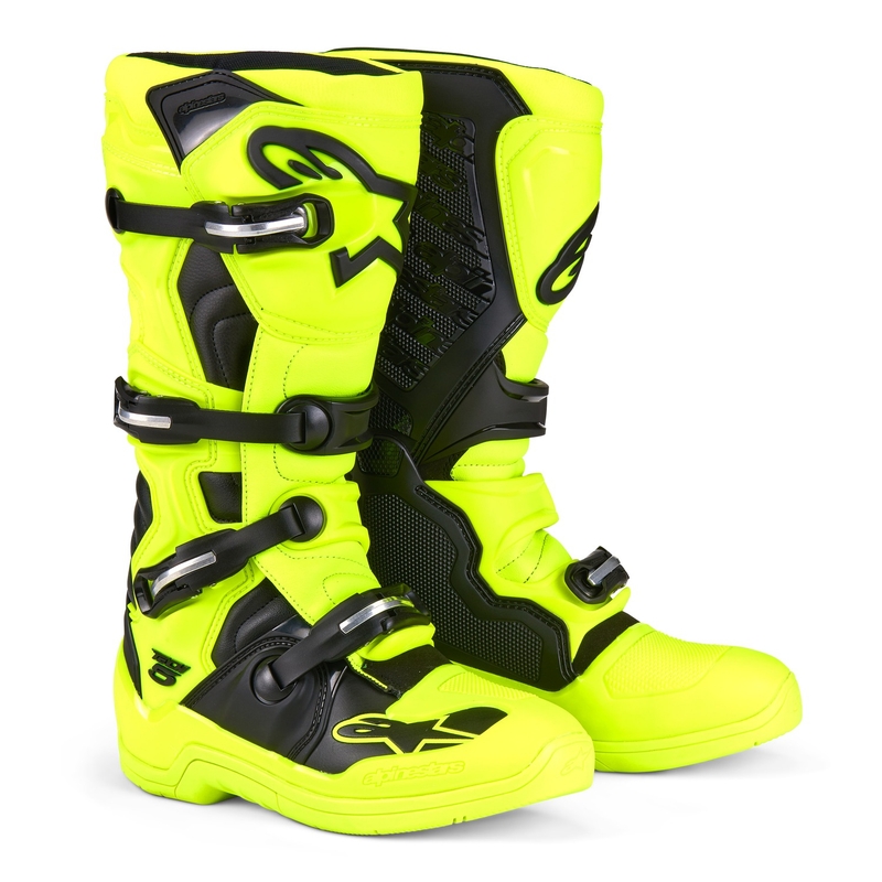 Buty motocyklowe Alpinestars Tech 5 fluo żółto-czarne