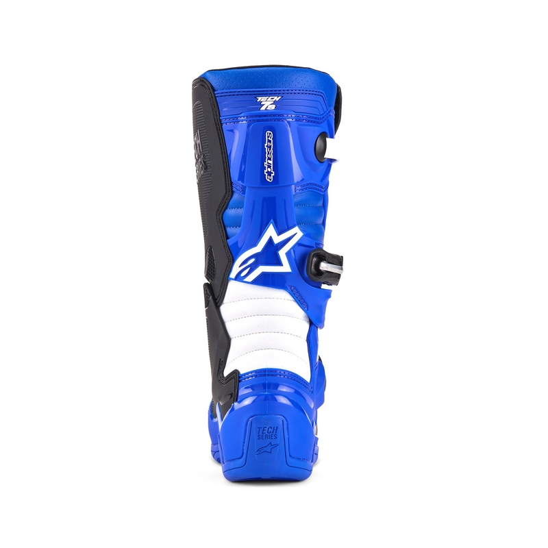 Buty motocyklowe dziecięce Alpinestars Tech 7 S niebiesko-biało-czarne