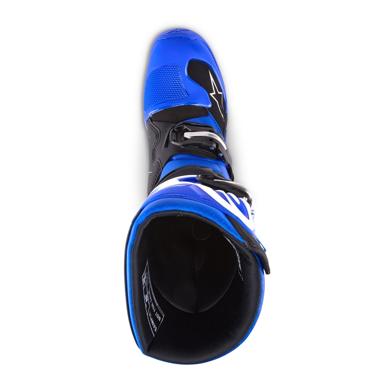 Buty motocyklowe dziecięce Alpinestars Tech 7 S niebiesko-biało-czarne