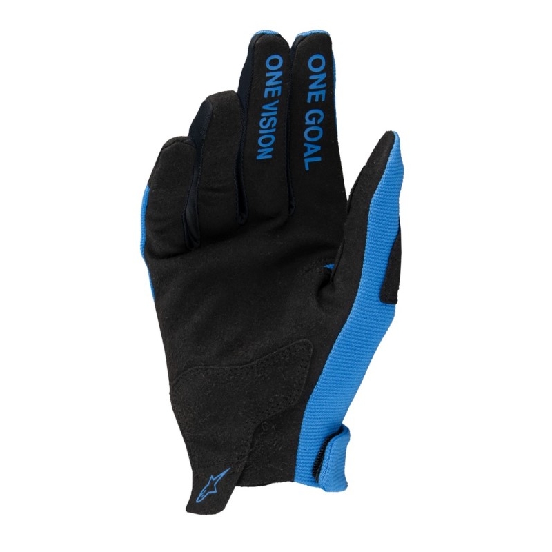 Rękawice motocyklowe Alpinestars Radar jasnoniebiesko-czarne