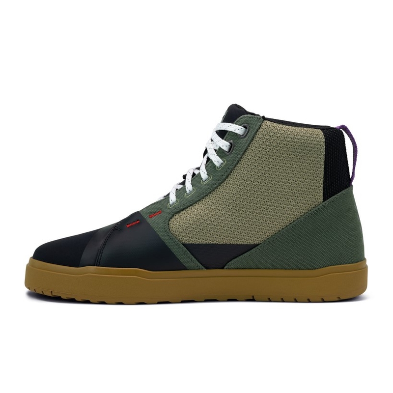 Buty motocyklowe SIDI ARX Air zielono-czarno-brązowe