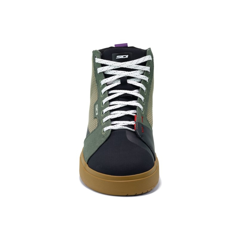 Buty motocyklowe SIDI ARX Air zielono-czarno-brązowe