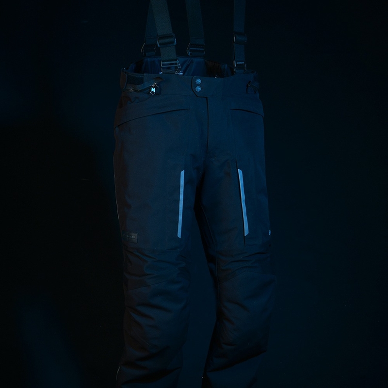 Krótkie spodnie motocyklowe Oxford Advanced Hinterland DRY2DRY™ w kolorze czarnym