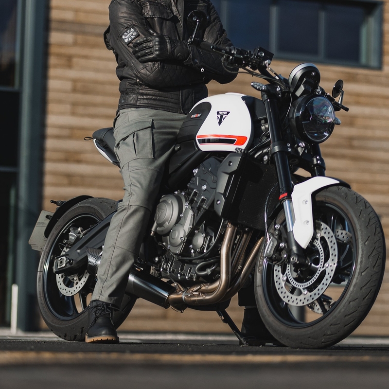 Spodnie motocyklowe Oxford Original Approved Cargo AA Khaki