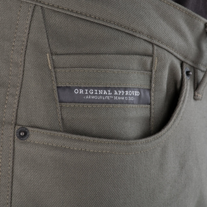 Spodnie motocyklowe Oxford Original Approved Cargo AA Khaki