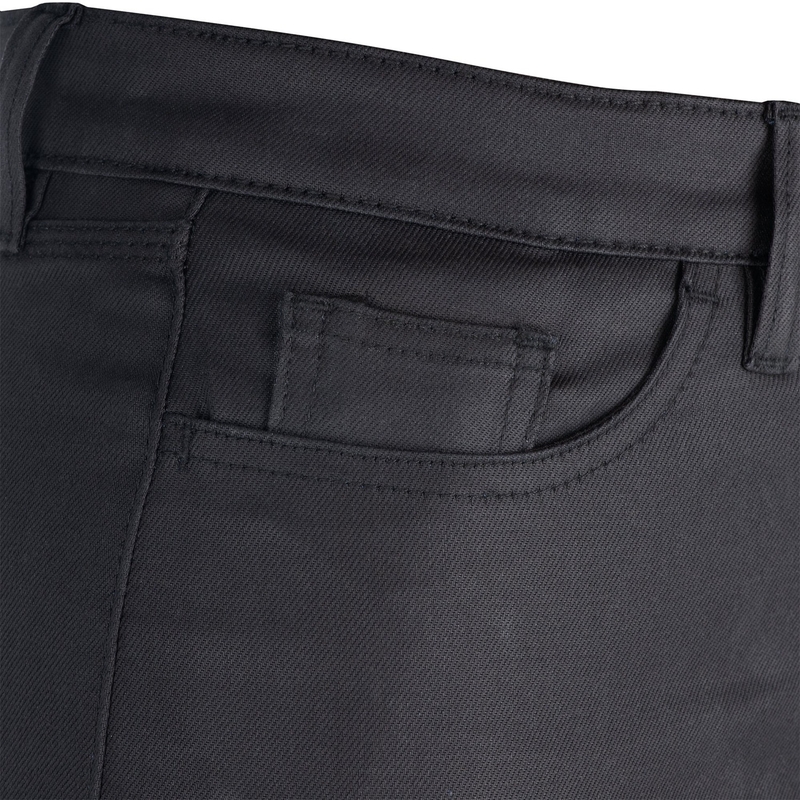 Damskie jeansy motocyklowe Oxford Original Approved Waxed Jeggins AA Black
