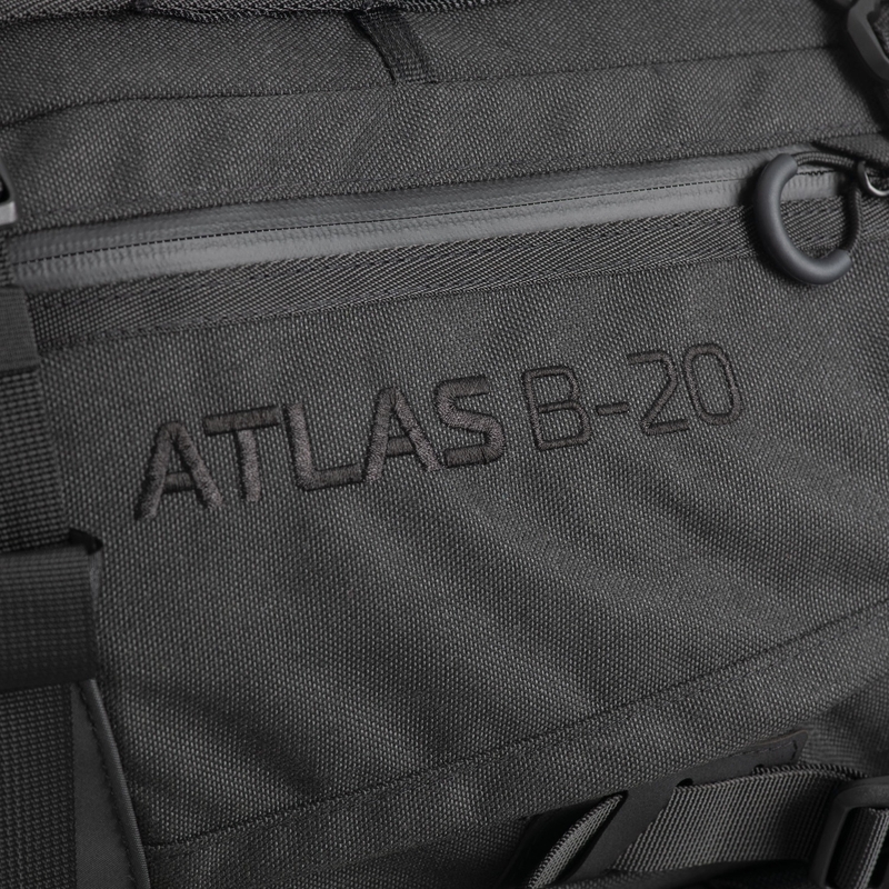 Torba motocyklowa Oxford Atlas B-20 Advanced Backpack 20 l czarna