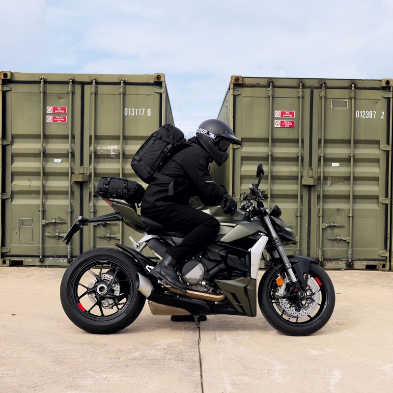Torba motocyklowa Oxford Atlas B-20 Advanced Backpack 20 l czarna