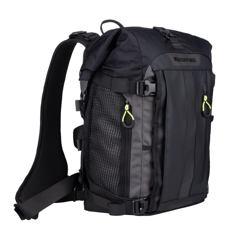 Torba motocyklowa Oxford Atlas B-20 Advanced Backpack 20 l szara