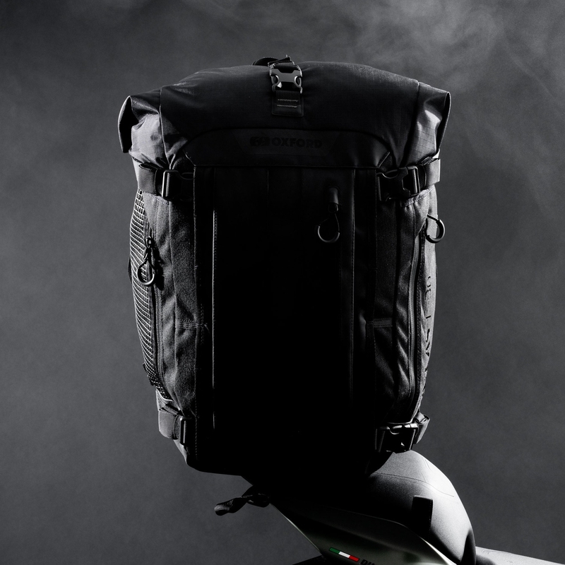 Torba motocyklowa Oxford Atlas B-20 Advanced Backpack 20 l szara