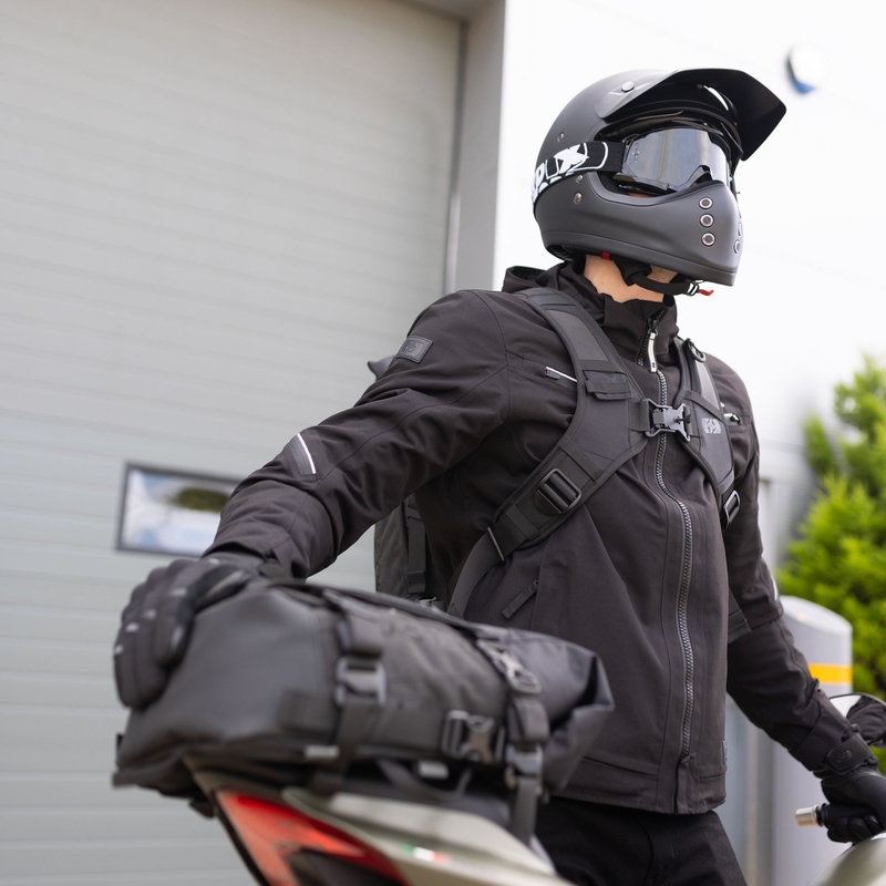 Torba motocyklowa Oxford Atlas B-20 Advanced Backpack 20 l szara