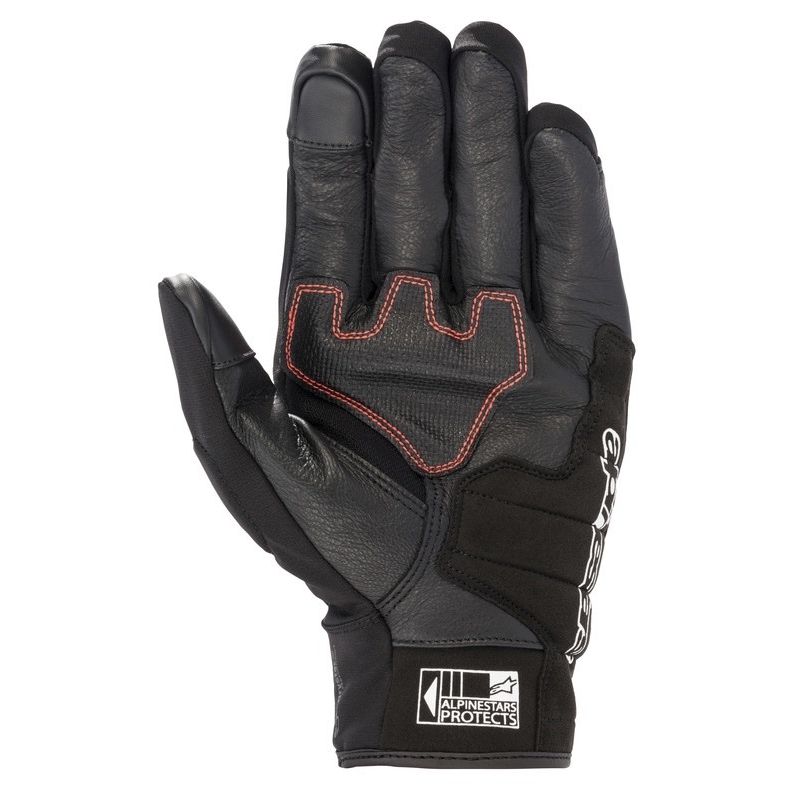 Rękawiczki motocyklowe Alpinestars SMX Z Drystar Honda jasnoszaro-czarno-niebiesko-czerwone