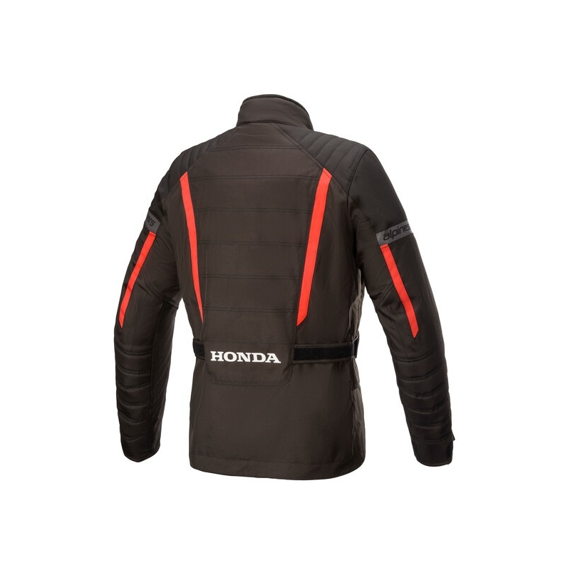 Kurtka motocyklowa Alpinestars Gravity Drystar Honda z kolekcji czarno-czerwonej