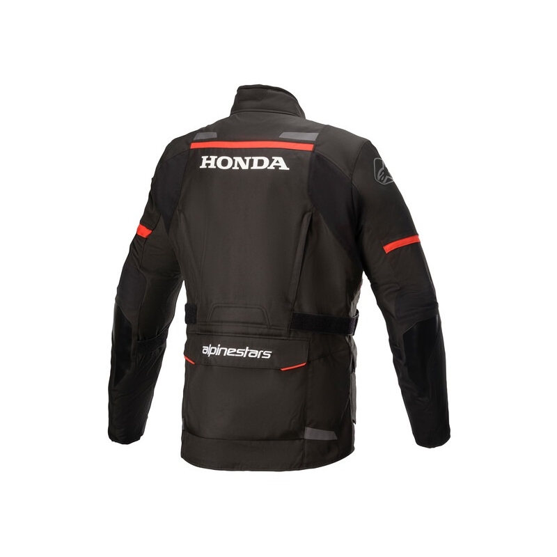 Kurtka motocyklowa Alpinestars Andes Drystar TECH-AIR 5 kompatybilna z kolekcją Hondy czarno-czerwona