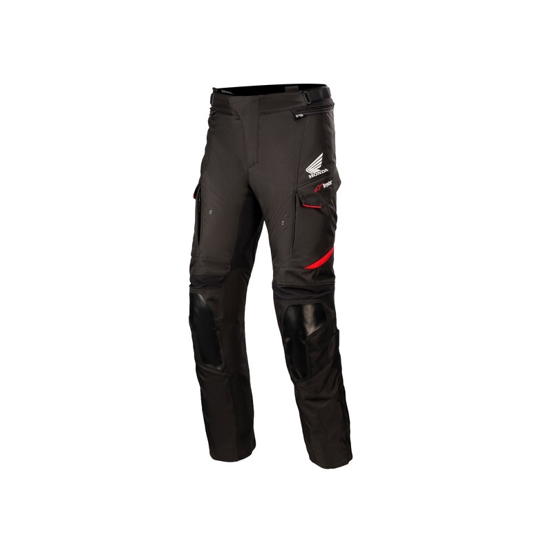Spodnie motocyklowe Alpinestars Andes Drystar Honda Collection czarno-czerwone