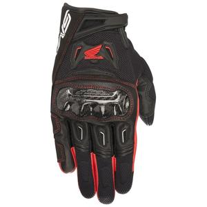 Rękawiczki motocyklowe Alpinestars SMX-2 Air Carbon Honda Collection czarno-czerwone