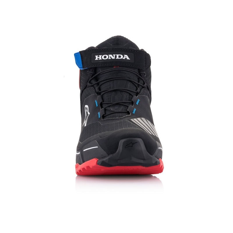 Buty motocyklowe Alpinestars CR-X Drystar Honda Collection czarno-czerwono-niebieskie