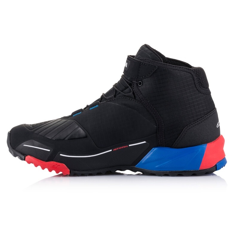 Buty motocyklowe Alpinestars CR-X Drystar Honda Collection czarno-czerwono-niebieskie