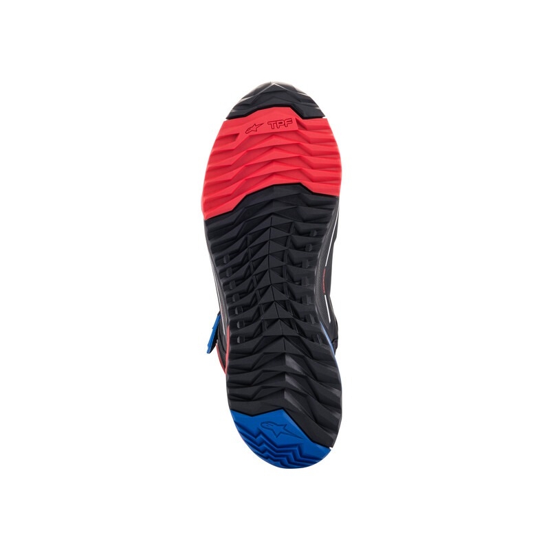 Buty motocyklowe Alpinestars CR-X Drystar Honda Collection czarno-czerwono-niebieskie