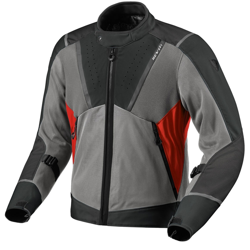 Kurtka motocyklowa Revit Airwave 4 antracytowo-czerwona