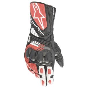 Rękawiczki motocyklowe Alpinestars SP-8 czarno-biało-czerwone
