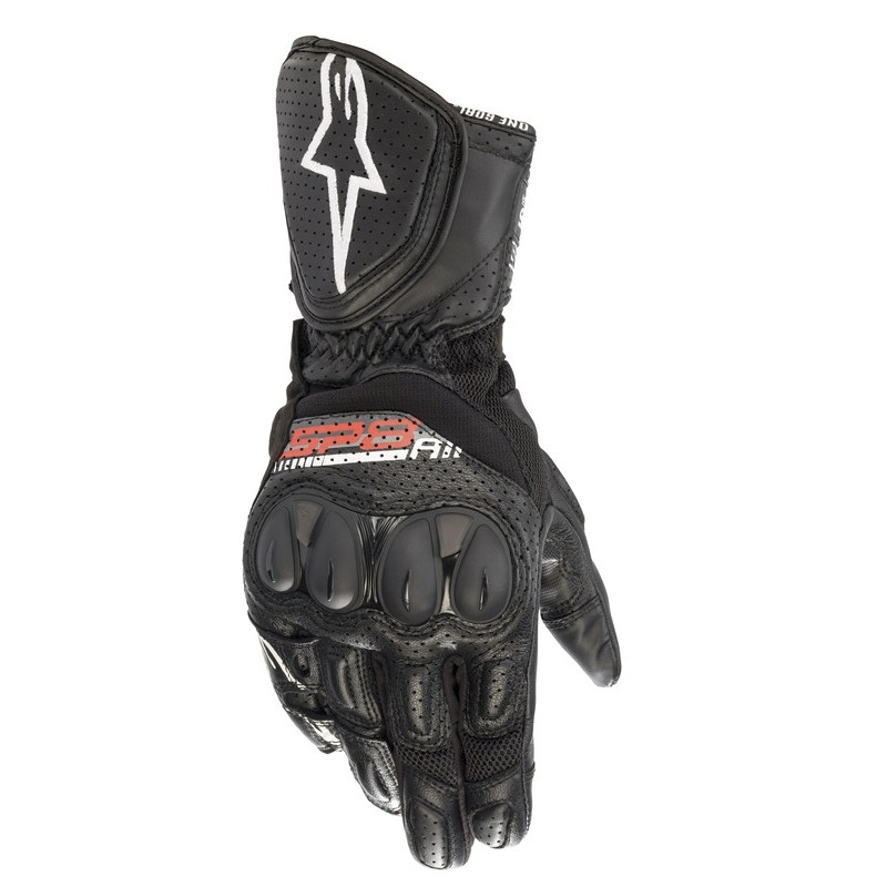 Rękawiczki motocyklowe Alpinestars SP-8 Air w kolorze czarnym