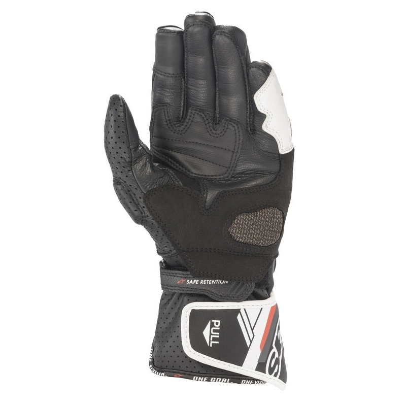 Damskie rękawiczki motocyklowe Alpinestars SP-8 czarno-białe
